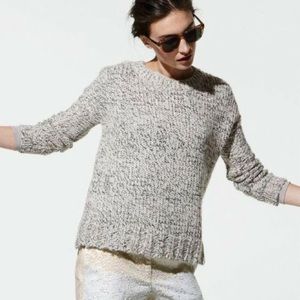 J. Crew Marled Drop-Shoulder Sweater ☃️